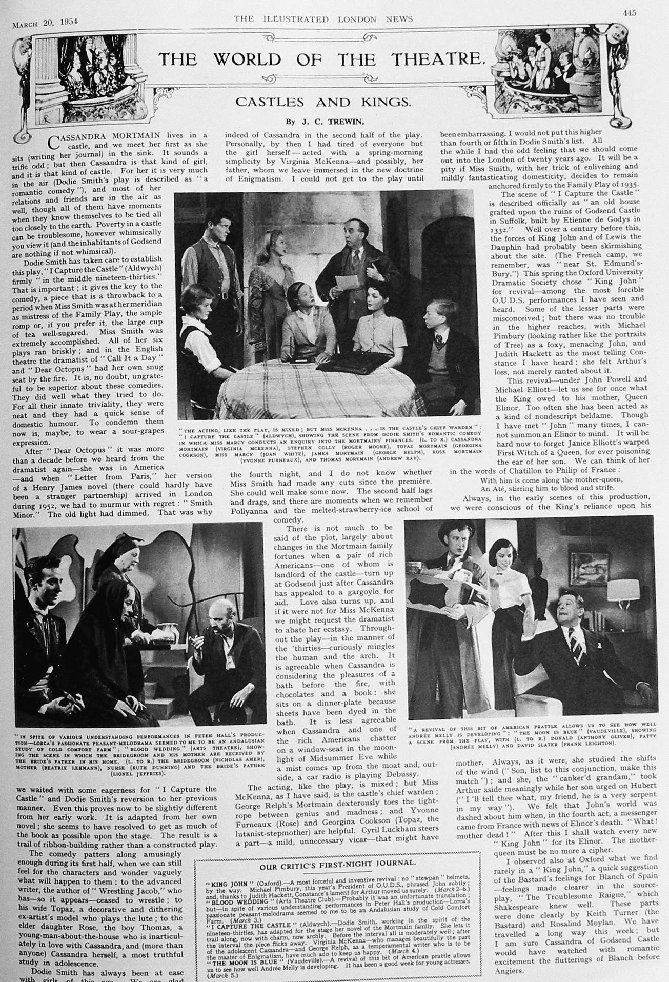 world of the theatre mar 20 1954